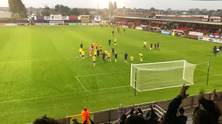 Dagenham vs Altrincham - away day experience (ALL 5 GOALS)