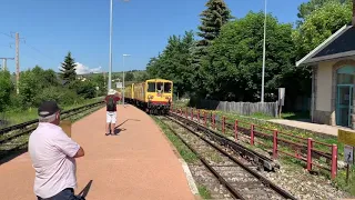 Train jaune / Villefranche de Conflant