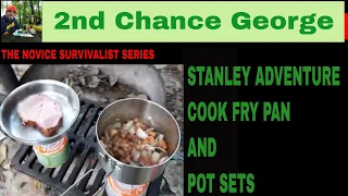 STANLEY ADVENTURE FRY PAN AND POT COOK SETS -  GREAT COMBO