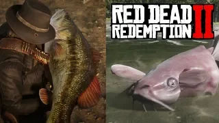 Ловись, рыбка, большая и маленькая! Тайна легендарного сома разгадана в Red Dead Redemption 2!