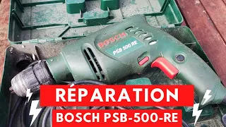 DIAGNOSTIC ET RÉPARATION BOSCH PSB-500-RE