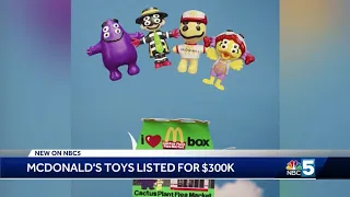 McDonald's adult Happy Meal toys listed for $300K on eBay