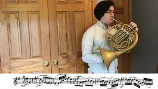 (TMEA 2020-2021 #2) Henri Kling, Romanza No. 14 from "40 Characteristic Studies" Scott Leger Horn