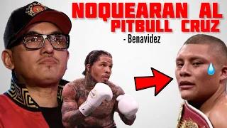 ¡NOQUEADO! Benavidez ve en la LONA y LASTIMADO al Pitbull Cruz en revancha contra Gervonta / Podcast