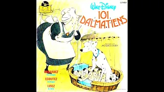 Les  101 dalmatiens (livre disque) raconté par Jacques Duby