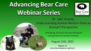 Understanding Animal Welfare from an Animal’s Perspective: Dr. Jake Veasey