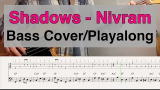 The Shadows - Nivram - Bass Cover and Playalong with Notation and Tab