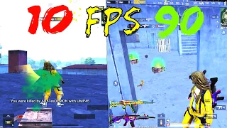 10 FPS vs 90 FPS Challenge | FPS MATTER?? | iPad PRO Generation PUBG MOBILE