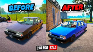 Ucuza Tofaş Alıp Boyatıp Yarış Kiti Taktırdım !!! Car For Sale Simulator 2023