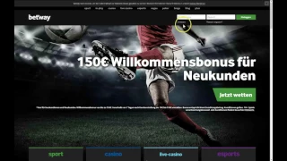 Betway Bonus für Neukunden - Ersteinzahlungsbonus