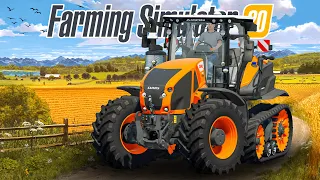 Claas Tractor Sugarbeet Unloading In Fs20 | Fs20 Gameplay | Timelapse |