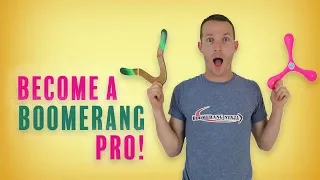 BEST  "HOW TO THROW A BOOMERANG" TUTORIAL