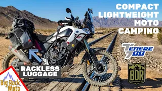 Lightweight Off-Road Motorcycle Camping Setup / Tenere 700