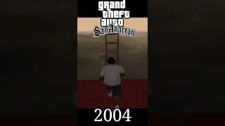 Evolution of Jumping From The Highest Bridge in GTA Game's #shorts #youtubeshorts #gta #gta5 #gta6