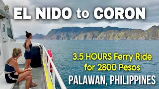 EL NIDO to CORON Ferry Ride, Rates/Fees | Palawan Philippines, the Ultimate Travel Destination!