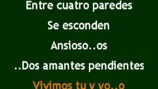 Los Vazquez-Entre cuatro paredes karaoke full