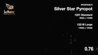 1221 1221B ProStage II - Silver Star Pyropot Standard & Large