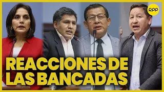 Perú: Reacción de las bancadas tras el rechazo del adelanto de elecciones complementarias