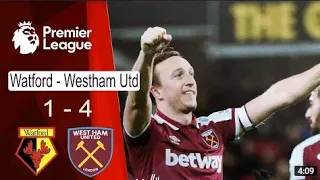 Watford vs Westham  1-4 Goals and Extended highlights premier league 2021/2022