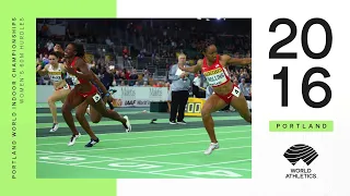 Women's 60m Hurdles Final | World Indoor Championships Portland 2016