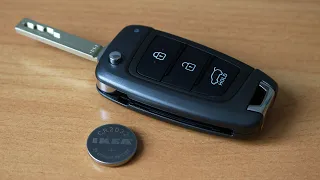 Hyundai Remote Key - Battery Replacement