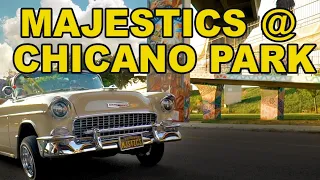 Cruising with the Majestics at Chicano park