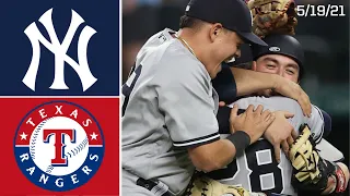 New York Yankees @ Texas Rangers | Game Highlights | COREY KLUBER NO HITTER