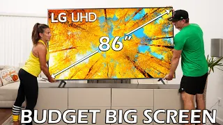 Massive 86" LG LED TV - only $1000