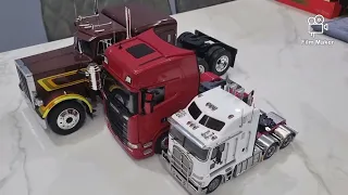 Comparison truck diecast size 1:18 vs 1:24 vs 1:32