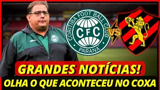 💣🚨Grandes Notícias! Olha o Que Aconteceu no Coritiba! Últimas Notícias do Sport Recife