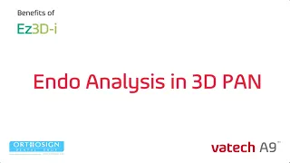 ¿Análisis para Endodoncia? en Rayos X Vatech A9 3D Cone Beam + Panorámico + Ceph - Orthosign