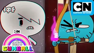 Gumball unsuccessfully tries to be Cupid | The Matchmaker | Gumball | Cartoon Network