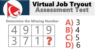 How to Pass Virtual Job Tryout Pre-Employment Assessment Test: Questions with Answers & Solutions!