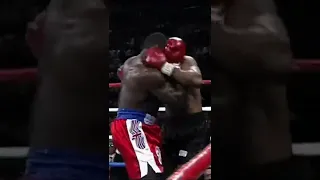 Mike Tyson vs Frank Bruno 2 #shorts