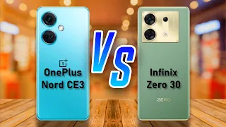 OnePlus Nord CE3 5g ⚡ vs ⚡Infinix Zero 30 Full Comparison