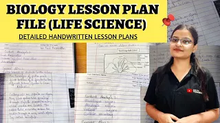 Biological Science Lesson Plan File | B.Ed. Complete Lesson Plan File | B.Ed. 2nd Year Files |