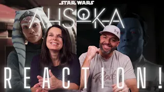 Ahsoka | Official Trailer Reaction!!!  (THRAWN!!)