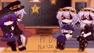 Murder Drones react to..? N x Uzi (Ship) Part 1/?? Read disc