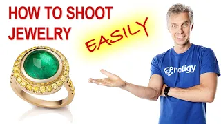 👉💎 JEWELRY photography TUTORIAL (1 EASY way to SHOOT JEWELRY on a table)