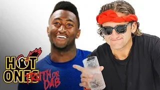 Marques Brownlee and Casey Neistat Play Truth or Dab | Hot Ones