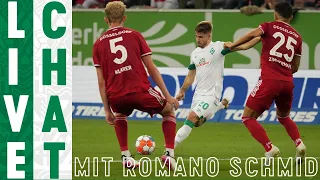 🔴 LIVE: Romano Schmid im Video-Chat aus dem wohninvest WESERSTADION | SV Werder