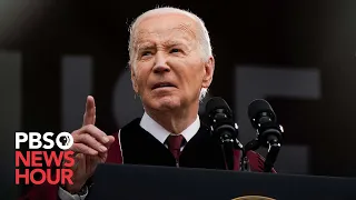 WATCH: Biden delivers commencement address at Morehouse College