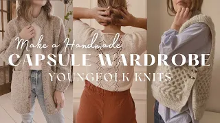 Youngfolk Folk Knits: Knitting and Sewing Patterns For a Handmade Capsule Wardrobe (Free & Paid)