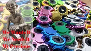 World's Biggest Batman Fidget Spinner Hoard