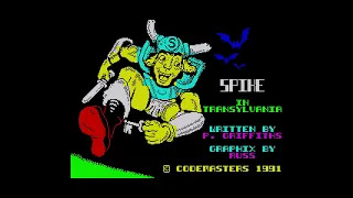 Spike in Transylvania. ZX Spectrum. Прохождение