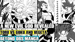 Beyond Dragon Ball Super: A NEW Evil God Of Destruction! Ultra Instinct Toru Vs Goku And Vegeta