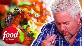 Guy Fieri Goes NUTS For Coca-Cola & Whisky Marinated Roast Chicken | Diners Drive-Ins & Dives