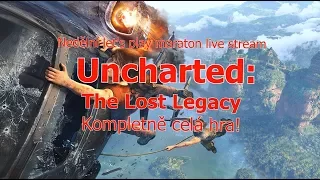 Uncharted: The Lost Legacy CZ | Kompletně celá hra | Let's Play | CZ 1080p