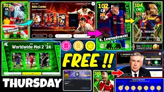 What Is Coming On Tomorrow & Next Monday | eFootball 2024 Mobile | New Special Campaign & Free Coins