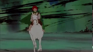 The Lord Of The Rings - "Chase To The River" scene {Ralph Bakshi, 1978}